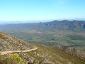 Swartberg pass to Prince Albert - view of dirt track